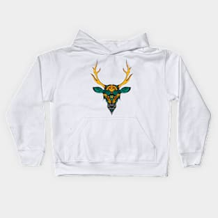 Technology Deer Kids Hoodie